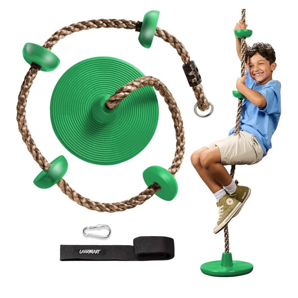 LAEGENDARY Climbing Rope Tree Swing